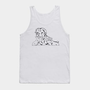 Poker dog Tank Top